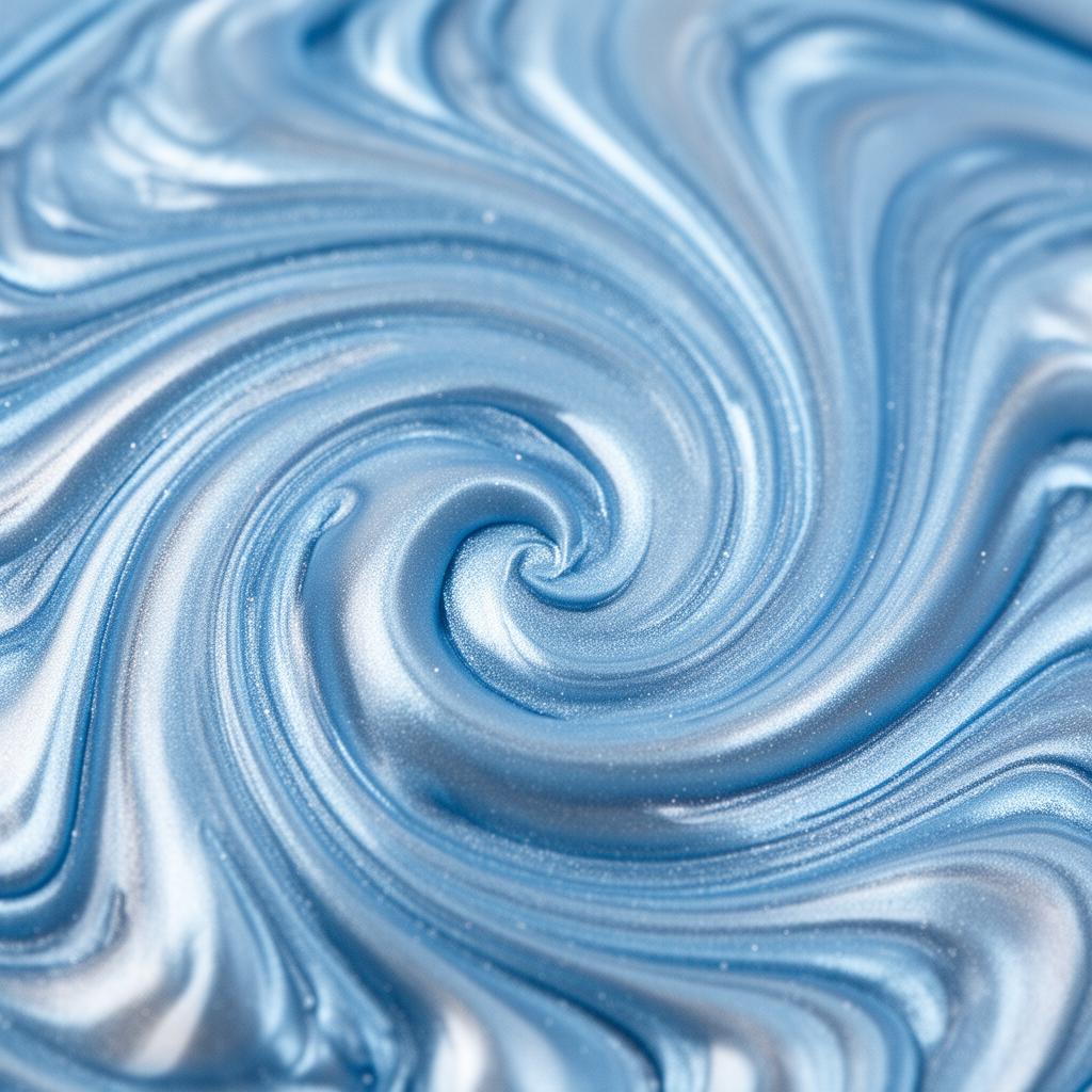 Blue Pearl metallic epoxy pigment - Cap City Garages Columbus OH