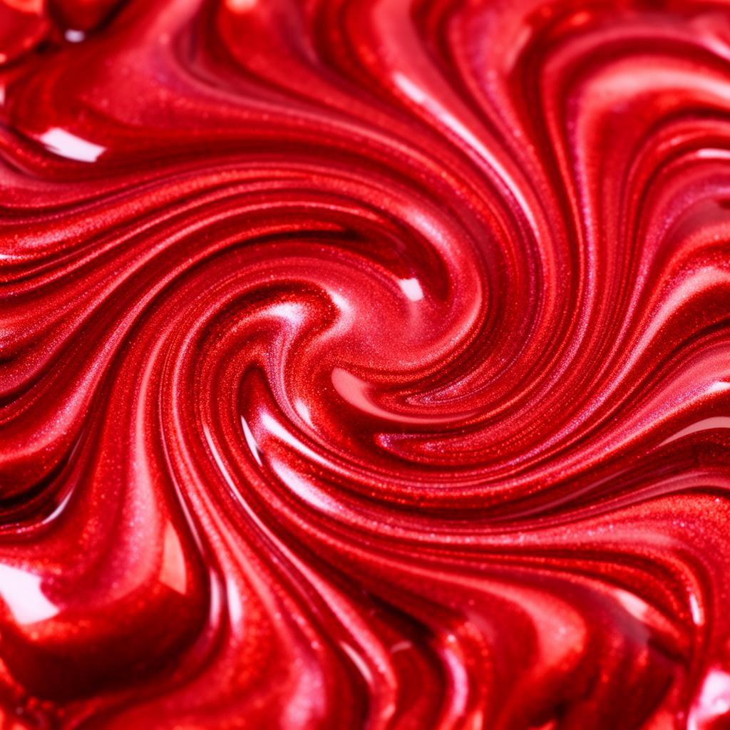 Bright Red metallic epoxy pigment - Cap City Garages Columbus OH