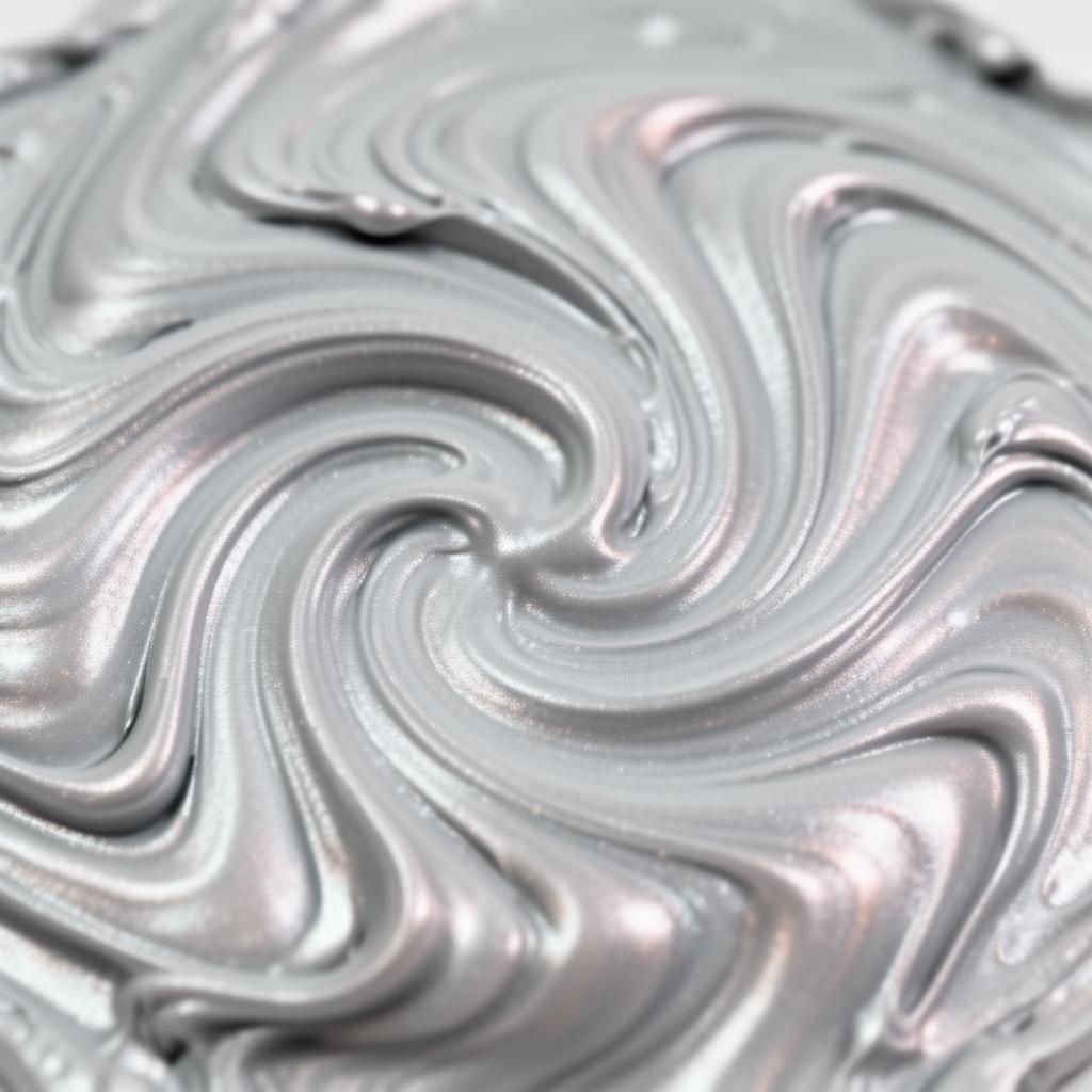 Light Grey metallic epoxy pigment - Cap City Garages Columbus OH