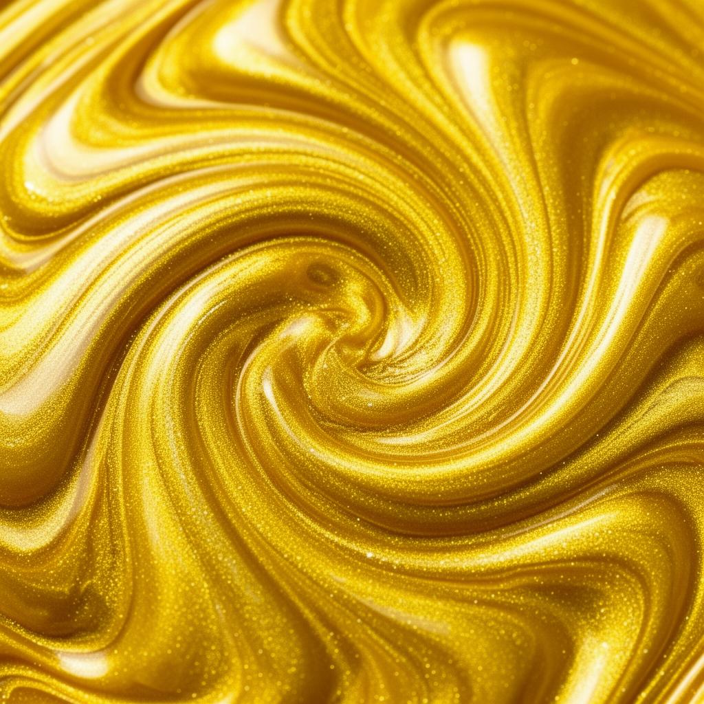 Magic Yellow metallic epoxy pigment - Cap City Garages Columbus OH