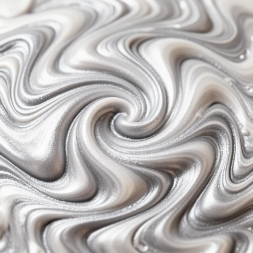 Satin White Grey metallic epoxy pigment - Cap City Garages Columbus OH